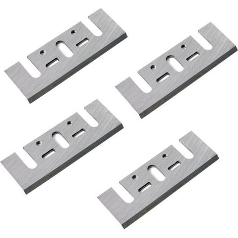 Lames de raboteuse 4pcs 82mm HSS pour Hitachi Ryobi Makita 1900B Rechange (1/5)
