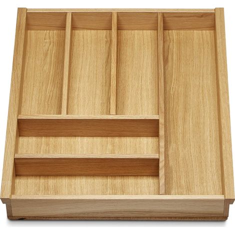 ORGA-BOX III Eiche Besteckeinsatz Besteckkasten 500 mm für Nobilia ab 2013 (1/5)