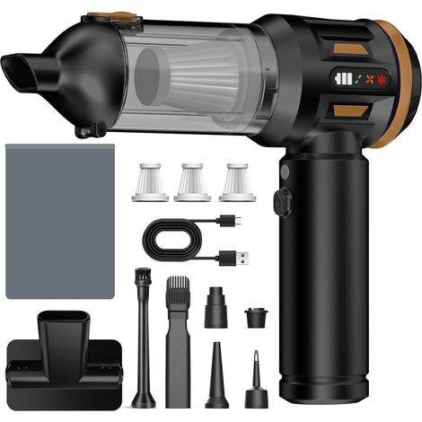 Akku Handstaubsauger 26000 Pa 4-in-1 mit Digitalanzeige & Selbstentleerung (1/5)