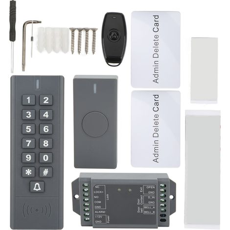 Serrure intelligente sans fil IP66 étanche, contrôle d'accès par clavier et carte ID, pour maison (1/5)