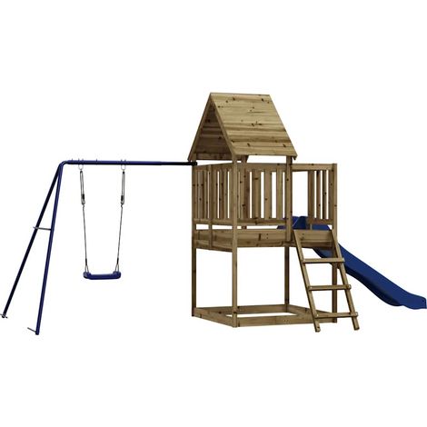 Maison Exclusive - Set da Gioco da Esterno in Legno di Pino Impregnato