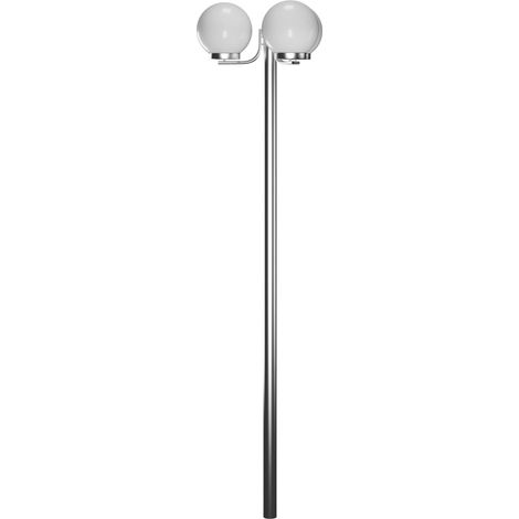 vidaXL Gartenlampenständer 3 Lampen 220 cm