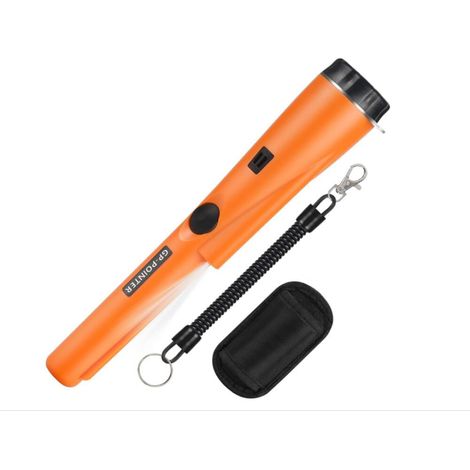 (Orange) Détecteur de métaux pointeur pour la détection de métaux, Chasse au Trésor, Recherche 360 ° Or Chasse au Trésor Aiguille avec Ceinture, Holst (1/4)