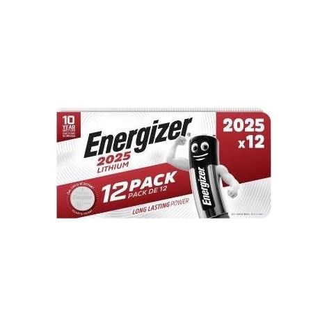 Energizer Batteria a bottone CR 2025 3 V 12 pz. 163 mAh Litio