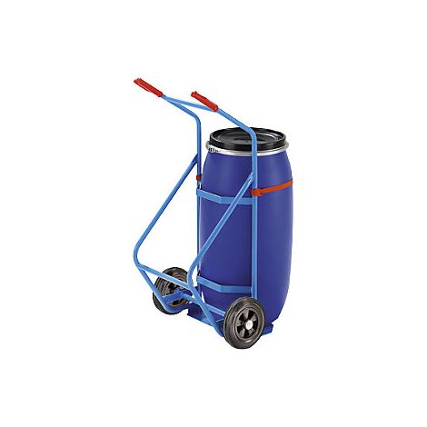 eurokraft pro  Carrello per fusti in plastica  portata 250 kg 
