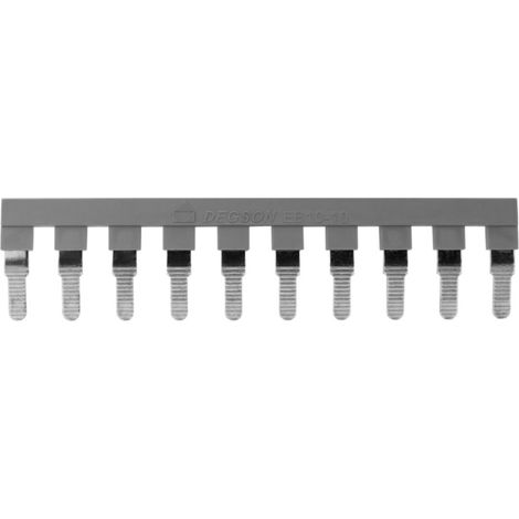 Connettore a innesto a pettine a 10 vie per connettori su guida PC10 EB10 (1/3)