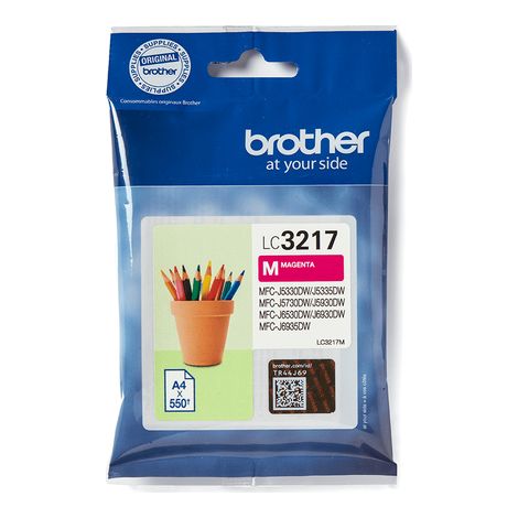 Cartucho de tinta Brother LC3217M, 1 unidad. Magenta original. (1/5)