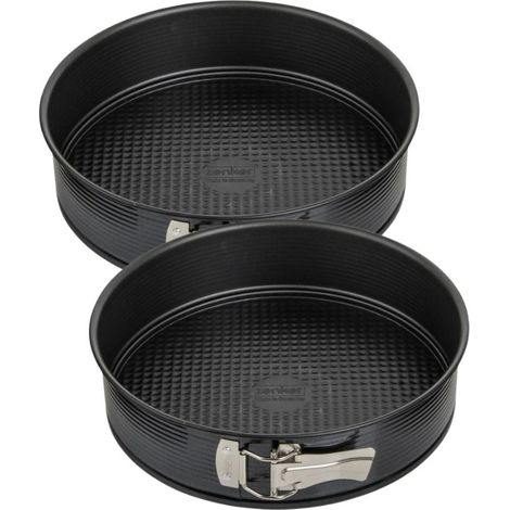 Ensemble de 2 Moules à manqué à charnière 26 cm Zenker Black Metallic (1/5)