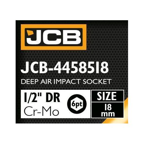 Adaptateur dede impact profond 1/2" 18mm (hexagonal de 6 côtés)