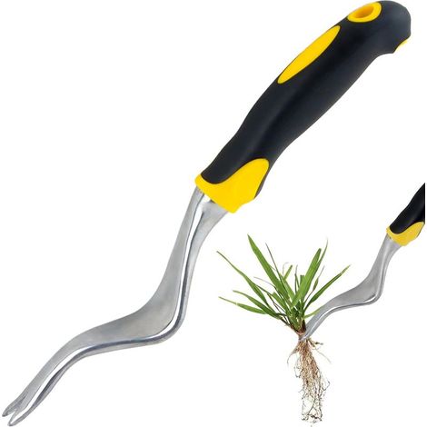 Outils de désherbage, désherbeur manuel de 29 cm, outil de désherbage, arrache-mauvaises herbes, arrache-mauvaises herbes, outil de désherbage, outil d'élimination des mauvaises herbes avec poignée (1/5)