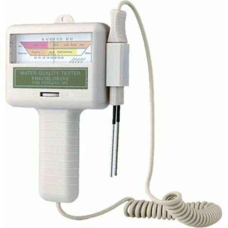 Swimming pool water quality analyzer – pH and residual chlorine analyzer – Measuring range: 0.2 to 3.0 ppm (1/5)