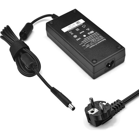 180W Chargeur Adaptateur LA180PM111 DA180PM111 LA180PM180 47RW6 74X5J WW4XY DW5G3 JVF3V MHP9C AC Adapter 19.5V 9.5A Alimentation Ordinateur Portable pour Dell Alienware Precision Inpiron Vostro (1/4)