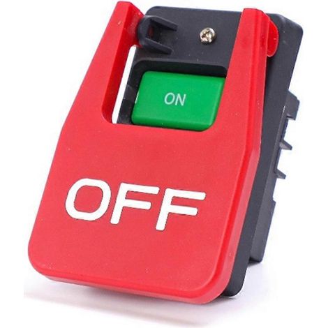 Interrupteur à palette double tension 120 V/230 V, interrupteur pour scie à table HY56 pour scie à bois, outils électriques, Fast P (1/5)