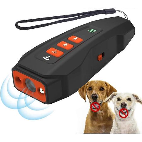 Dispositifs anti-aboiements pour chiens, dispositifs anti-aboiements à LED, dispositifs ultrasoniques anti-aboiements, aide au dressage canin, sans danger pour l'homme (1/5)