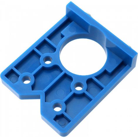Outil de positionnement des trous de charnière de 35 mm, bleu, foret de positionnement de charnière pour panneau de porte, perçage de charnière. (1/5)