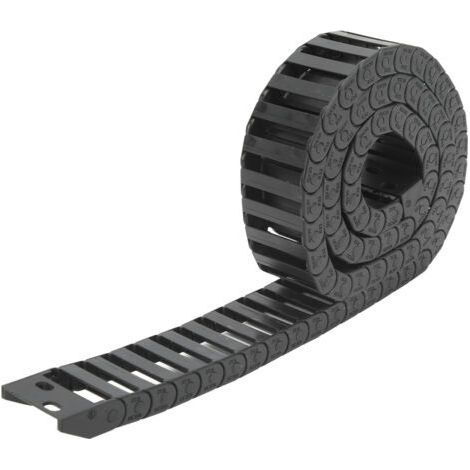 10x30mm, 1m Kabelträgerkette für CNC - Flexibler Schutz mit Befestigungsmaterial (1/5)