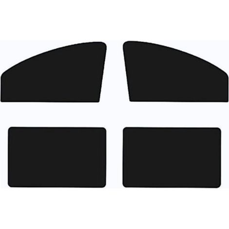 Store Latéral Magnétique Pare-Soleil Voiture, Noir 4 Pièces Tissu Blackout Haute Densité, Bloque Chaleur (1/5)