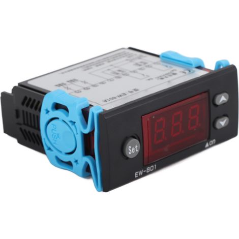 Régulateur de température pour chauffe-eau solaire, thermostat numérique avec capteur et affichage digital (1/5)