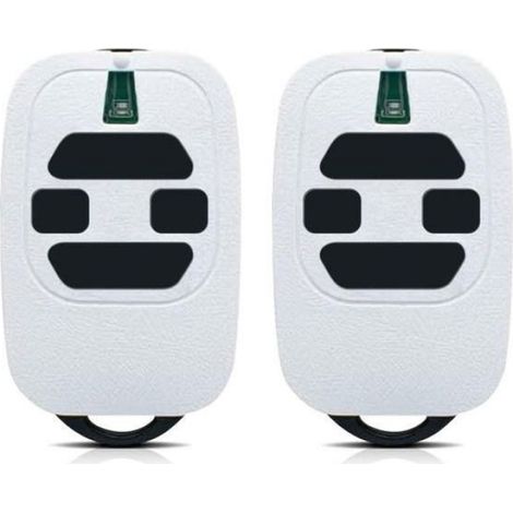 2 Télécommande,Portail,Garage,433,92 MHz,Sans fil,Sectionnel,Enroulable,Maison (1/3)