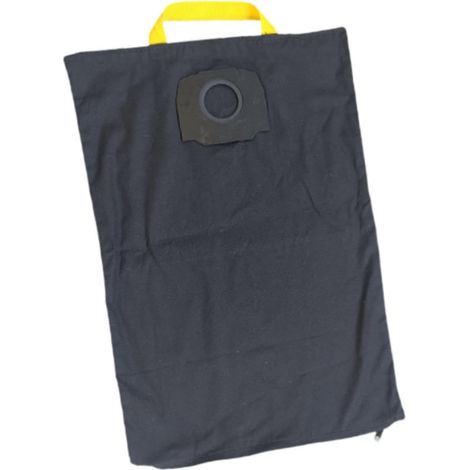 Sac Filtrant en Tissu pour Aspirateur WD4 WD5 WD6 - Accessoire de Nettoyage Réutilisable, Sac Collecteur Poussière, Usage Domestique/Commercial Hôtellerie, Noir (1/5)