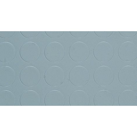 COPRIPAVIMENTO IN PVC BOLLATO GRIGIO Rt. Mtl 25x mt.1 h spess. mm.1 25.00 mq