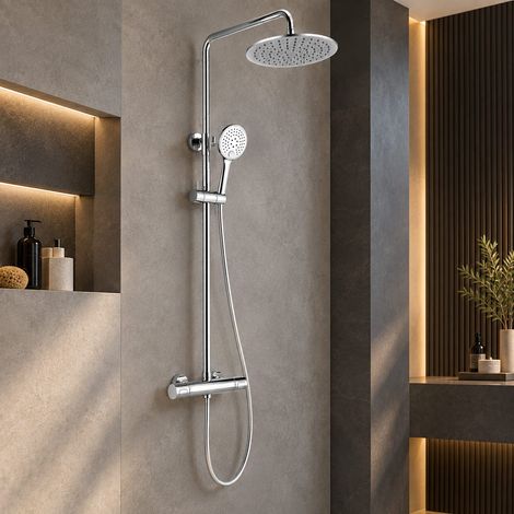 Thermostatisches Duschsystem MANDA mit KeepCool®- Technologie (1/5)