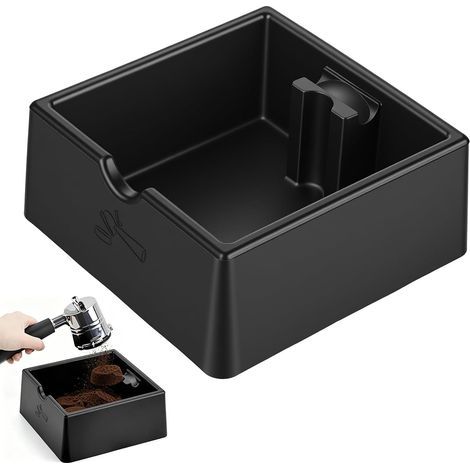 Boîte à expresso en silicone noir pour café Luxe  Boîte à café expresso pour dosettes de café ES601 et ES701
