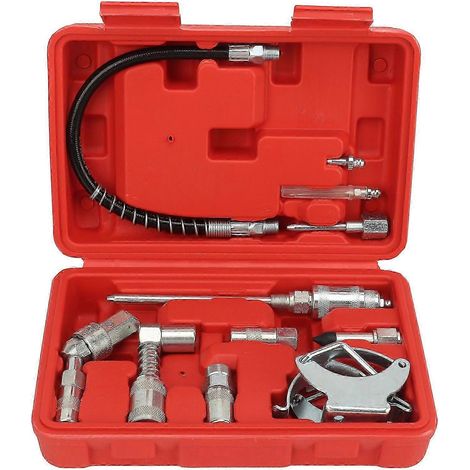 Kit d'accessoires de lubrification pour outils de graissage, raccord rapide, compatible avec la plupart des véhicules et camions. (1/5)