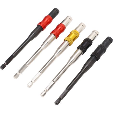 5-teiliges 1/4-Zoll-Sechskant-Magnetbohrer-Verlängerungsset mit 145-mm-Schraubendreherschaft