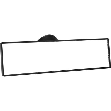 Rétroviseur intérieur 21x5cm pour moniteur d'auto-école, ventouse, rotation 360°, universel voiture (1/5)
