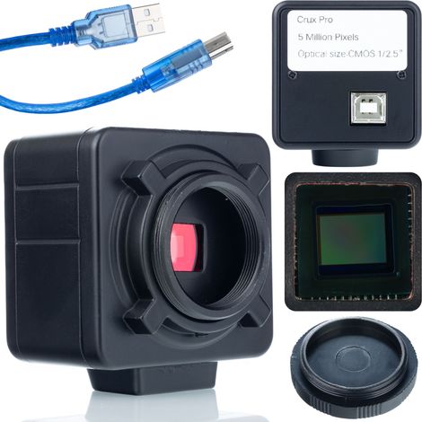 Crux PRO KMCP-HDMI-USB 5-Megapixel-Mikroskopkamera Plantes PRO-Serie