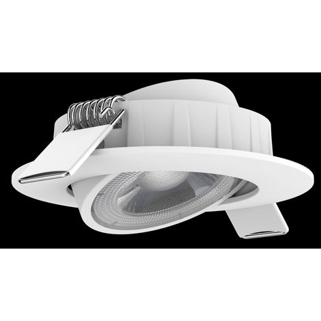 Faretto led completo da interno ad incasso 6W Futura ADV - 1 Faretto 4000K