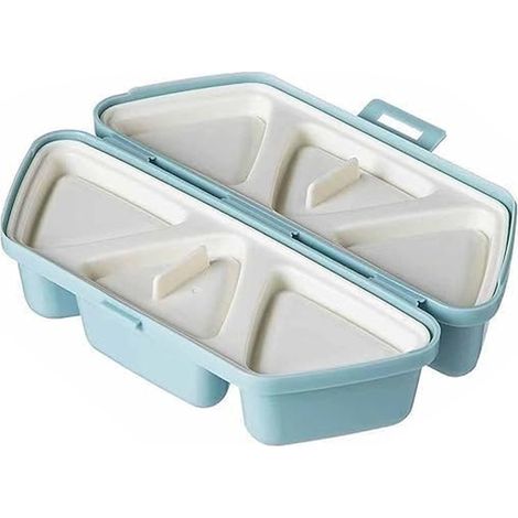 Moule Onigiri - Presse À Sushi Triangulaire Antiadhésive - Pour Déjeuner École Bureau Pique-nique - Lot De 6 (1/5)