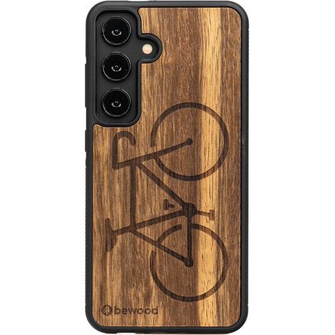 Funda de madera Bewood para Samsung Galaxy S25 LIMBA BIKE (1/4)