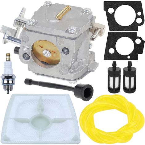 1110-120-0609 Carburettor for 041 041AV 041 Farm Boss Chainsaw Petrol Replaces 1110-120-0608, 1110-120-0602 with Spark Plug Seal Kit for Air Filter (1/5)