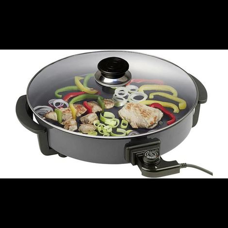 [NEUWERTIG] B-Ware Silva Partypfanne PPF 1503 Pfanne Bratpfanne Warmhalten Brat-Pfanne Schwarz (1/2)