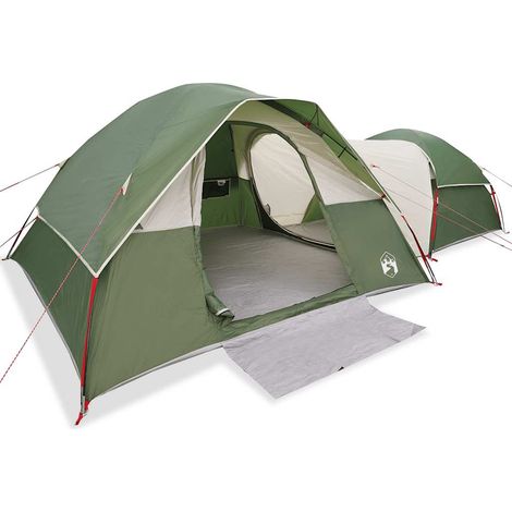 vidaXL Tienda de campaña para 5 personas impermeable verde (1/2)