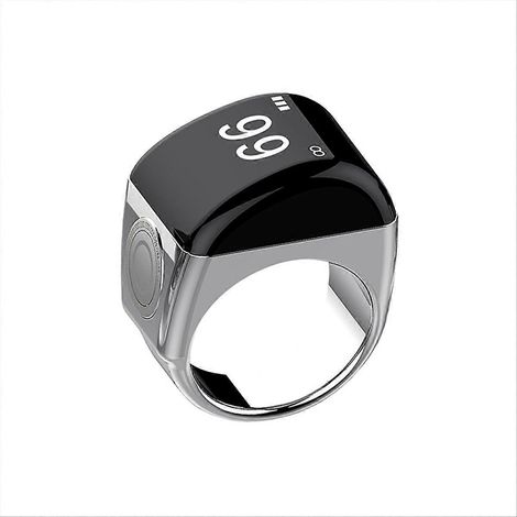 Écran contrôlé par application, 5 rappels pour les heures de prière, argent, 20 mm (1/5)