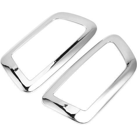 Lot de 2 garnitures de poignées de porte intérieures pour Tacoma 2016-2020 (2 portes), finition argent brillant (1/5)