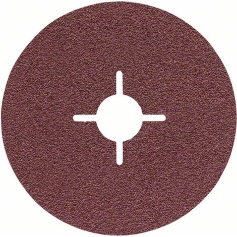 Bosch 50x disques abrasifs sur fibres Expert for Metal corindon 115 mm 22 mm 60 - 2608605466 (1/2)