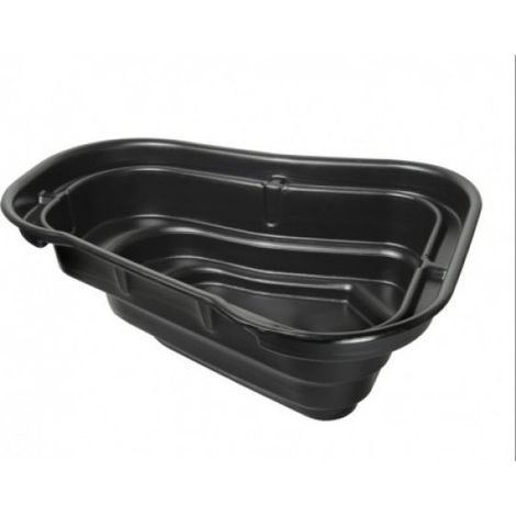 Ubbink – Bassin préformé 1000L – Longueur 215cm – Largeur 170cm – Profondeur 65cm – Polyéthylène noir – Garantie 10 ans