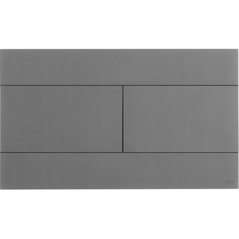 Bouton de chasse d’eau pour WC KOŁO SLIM SLIM2 gris pour bâti-support encastré