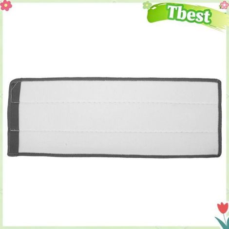 Remplacement de chiffon de vadrouille 6 pièces, tampons de sol doux et confortables avec matériau en fibres, pour sol de maison (1/4)