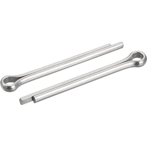 4pcs Goupille fendue, Acier Inox Pince Fixation Raccord 5mm x 50mm (1/5)