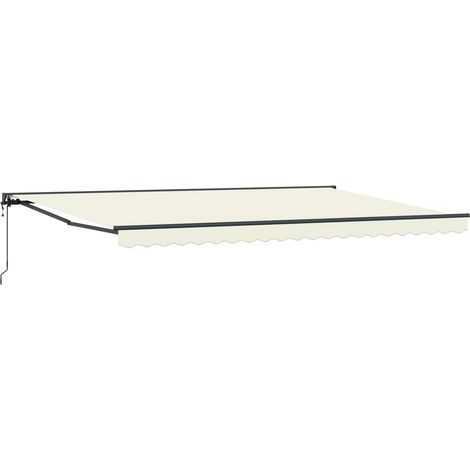 Maison Exclusive - Struttura della tenda Crema 500 × 300 cm