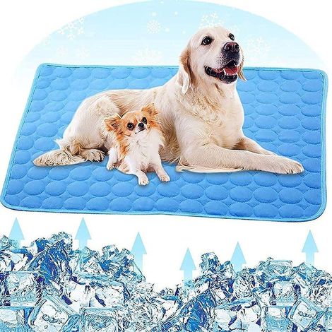 Kühlmatte für Hunde, 70 x 55 cm – Leichtes und atmungsaktives Material – Optimaler Komfort für Haustiere – Maschinenwaschbar (1/5)