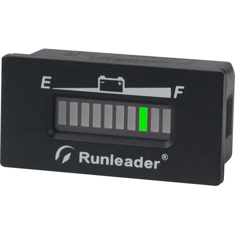 Indicateur LED SOC Batterie Délai charge/décharge pour batteries plomb-acide 48V, Golf, Chariot, Camping-car (1/5)