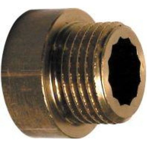 Raccord robinet 1/2"x20 mm, laiton (1/2)