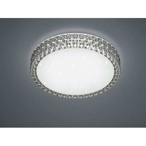 LED 24 Watt Decken Lampe Schlafzimmer Kristall Sternen Effekt Leuchte Reality Leuchten R62422142 (1/5)