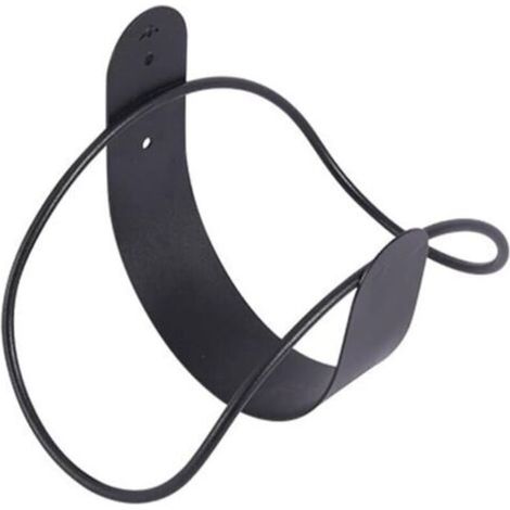 ALLIANDISCrochets pour tuyau d'arrosage - Support de rangement suspendu pour tuyau d'arrosage, corde, extérieur (noir) (1/4)